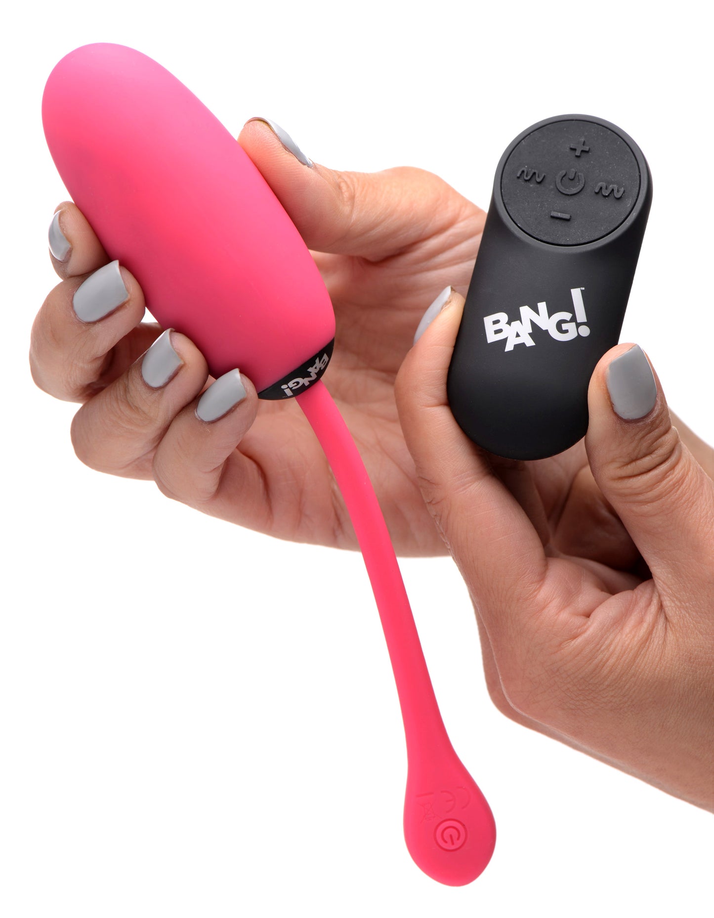 Remote Control 28x Silicone Plush Egg - Pink